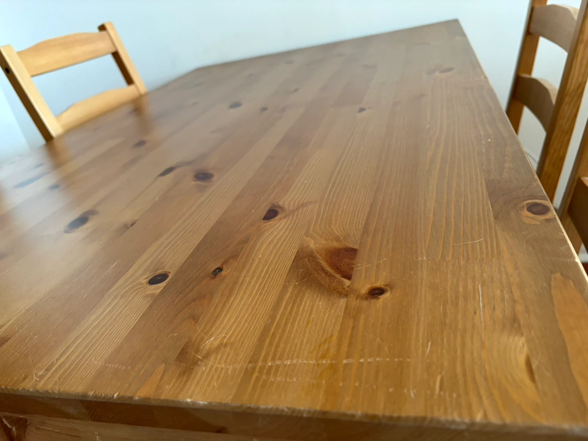 IKEA JOKKMOKK Solidwood Dining Table with 4 Chairs - photo 4