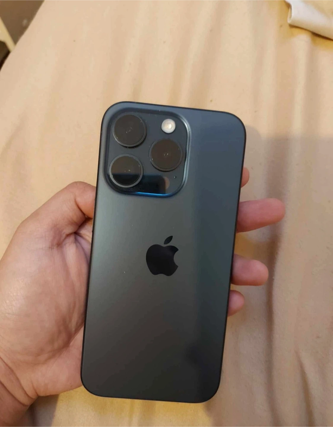 Apple iPhone 15 pro 128 gb Blue titanium - photo 3