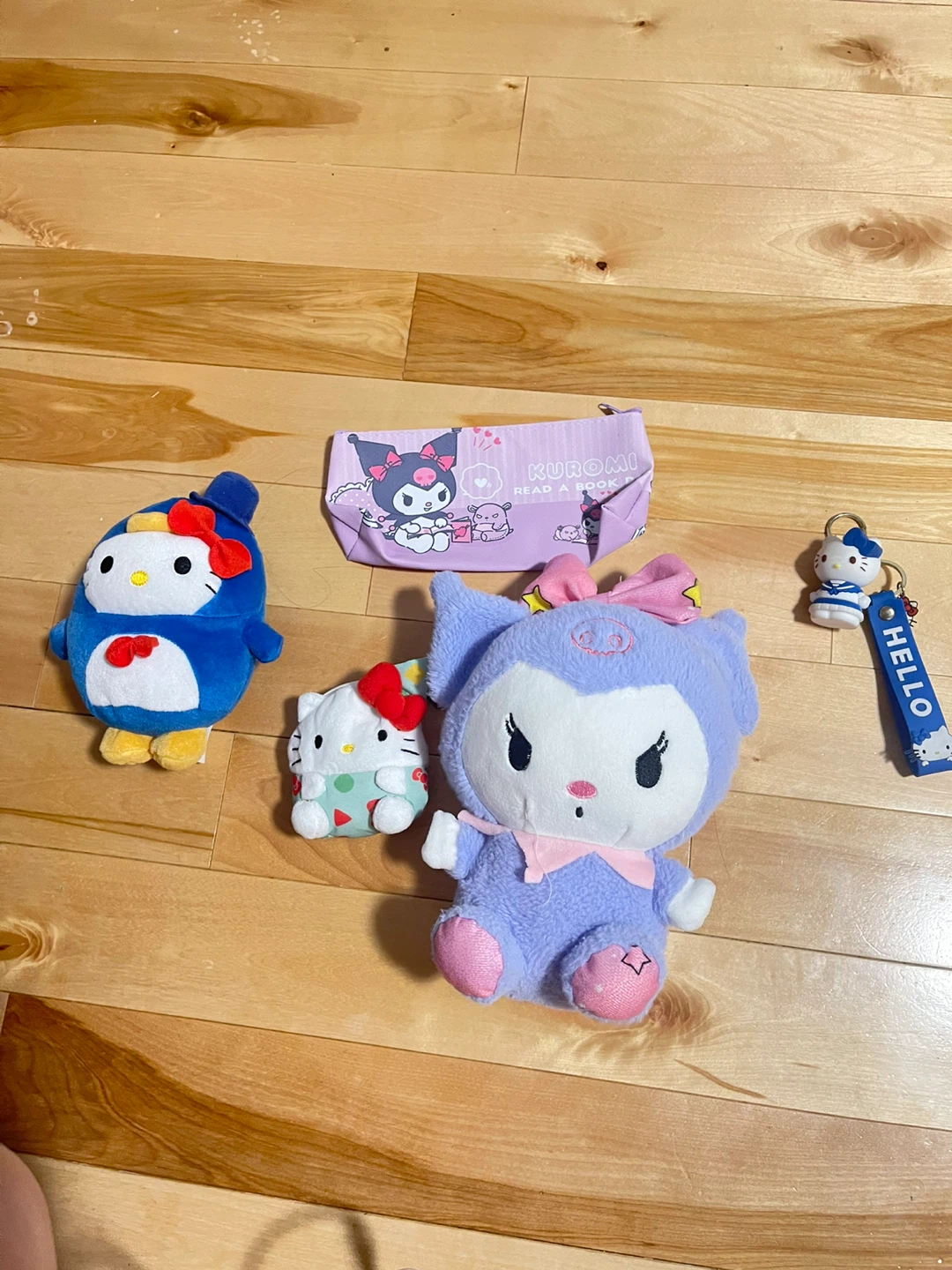 Sanrio Hello Kitty & Kuromi Plush Toys & Accessories Lot