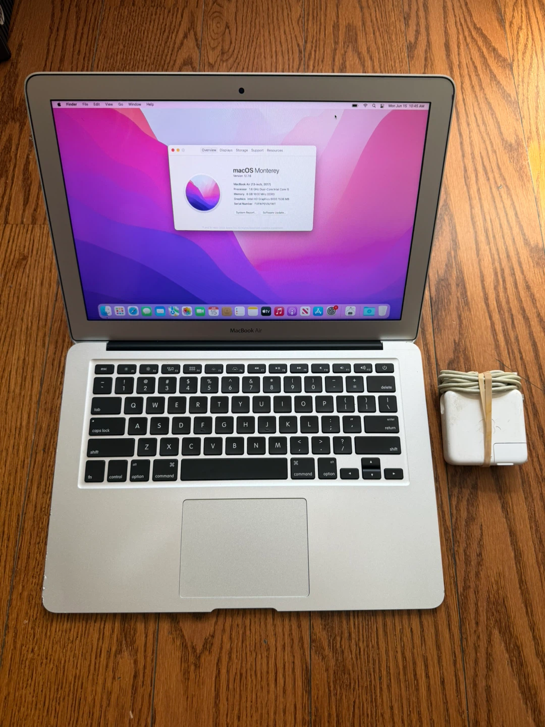 MacBook Air 13” 2017 8GB RAM 128GB SSD