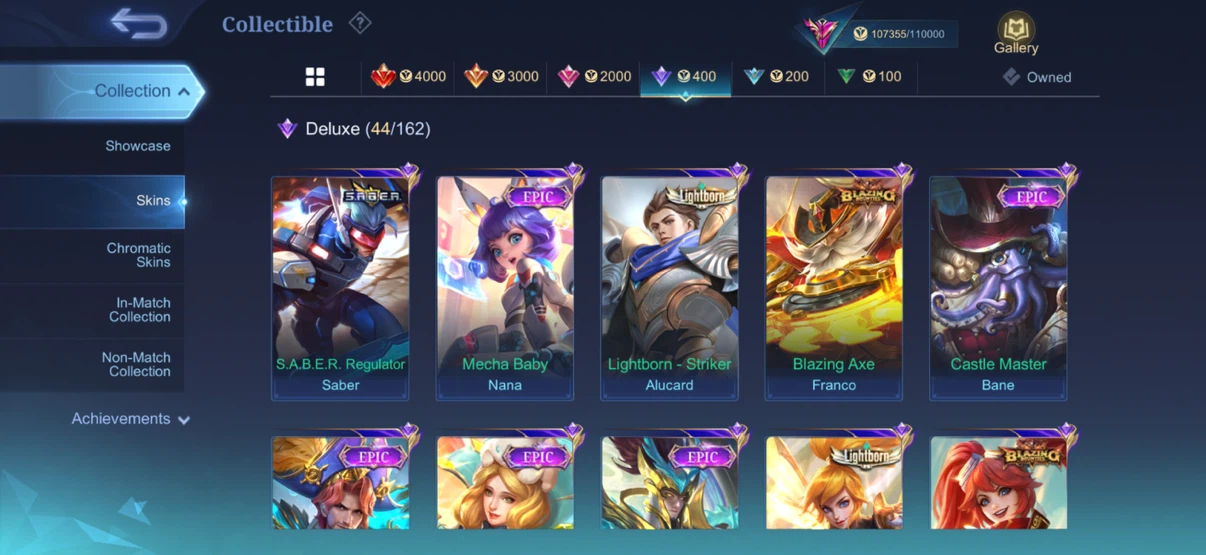 Mobile Legends Account - Exalted Collector IV - photo 5