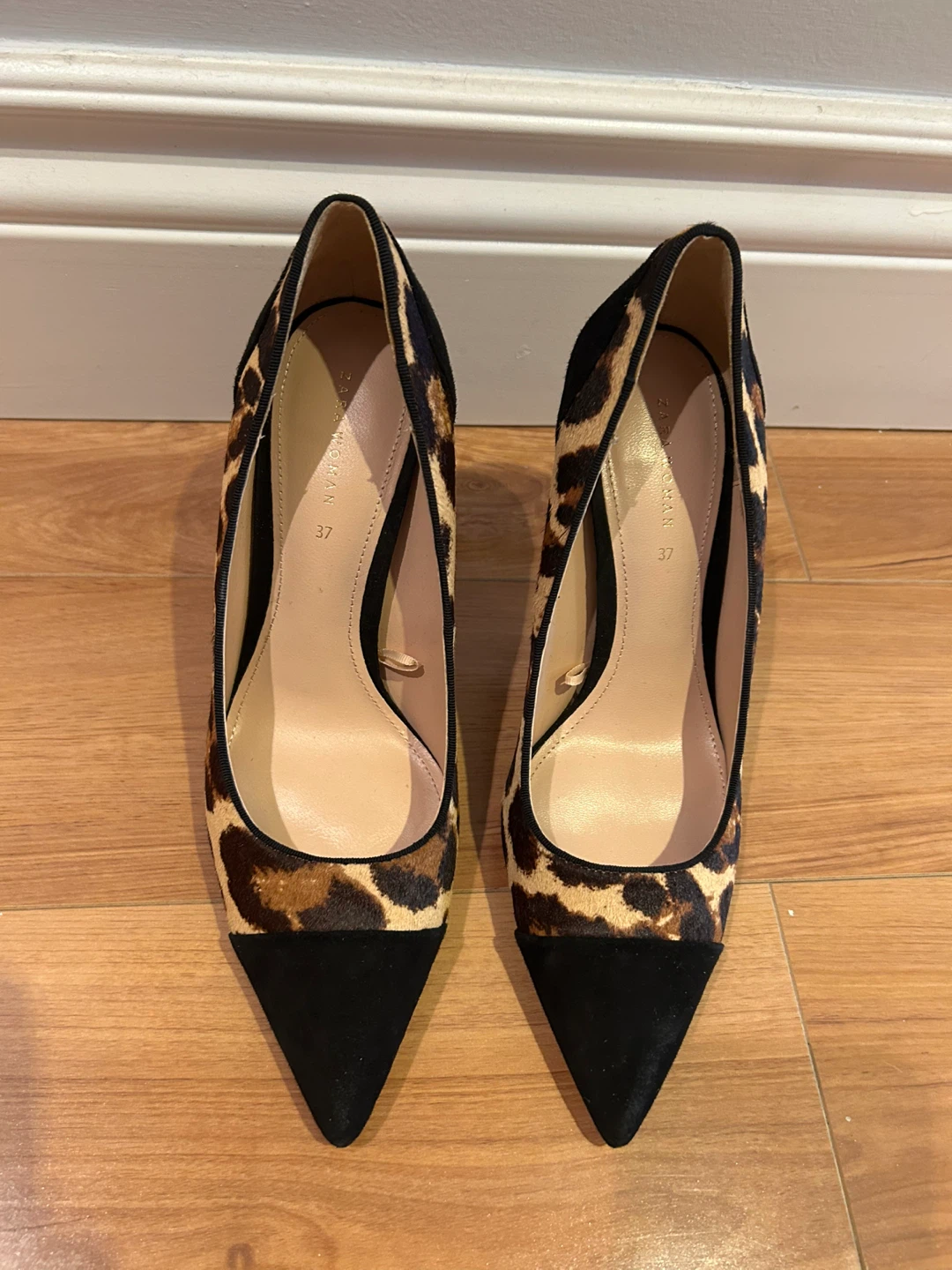ZARA Leopard Print Heels - photo 2