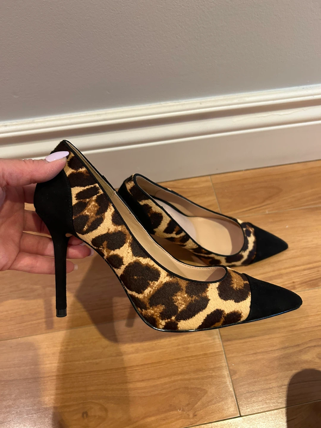 ZARA Leopard Print Heels