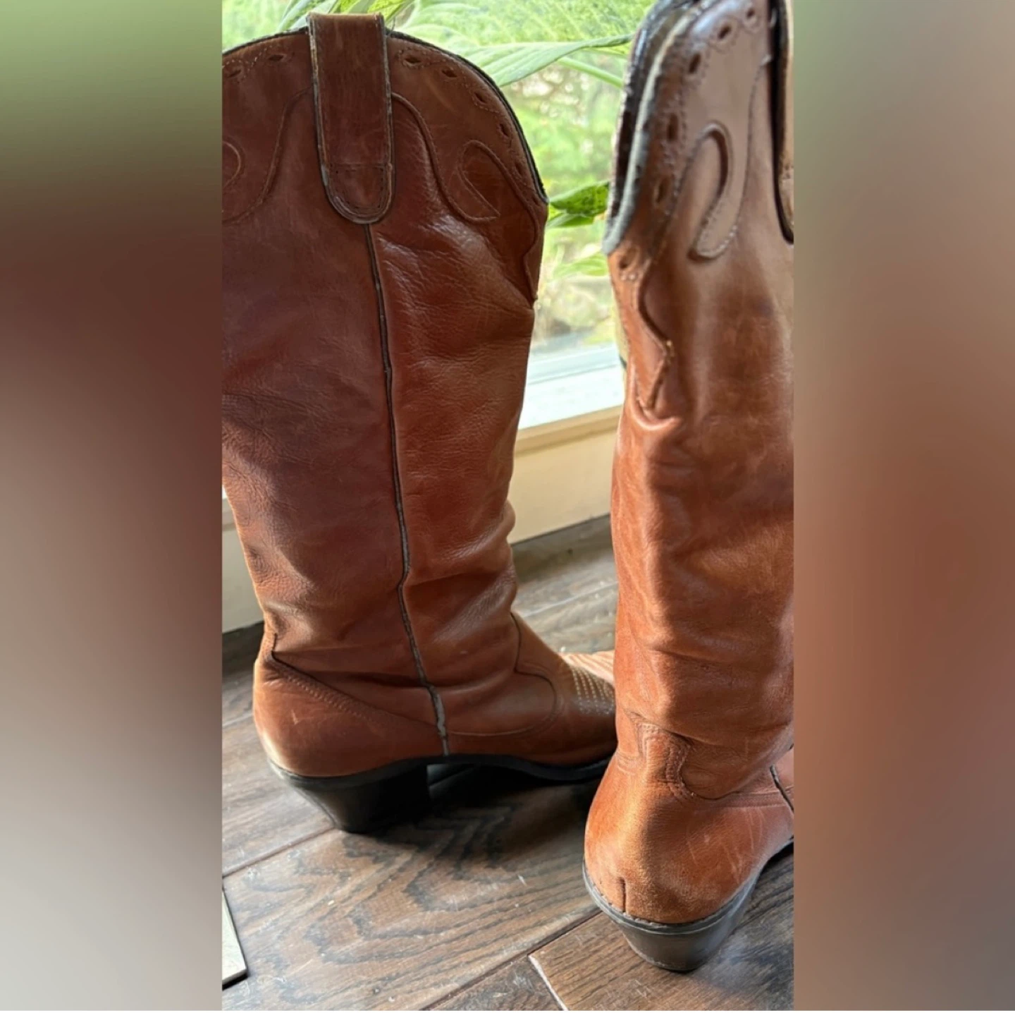 Roberto Vianni Brown Leather Cowboy Boots - photo 5