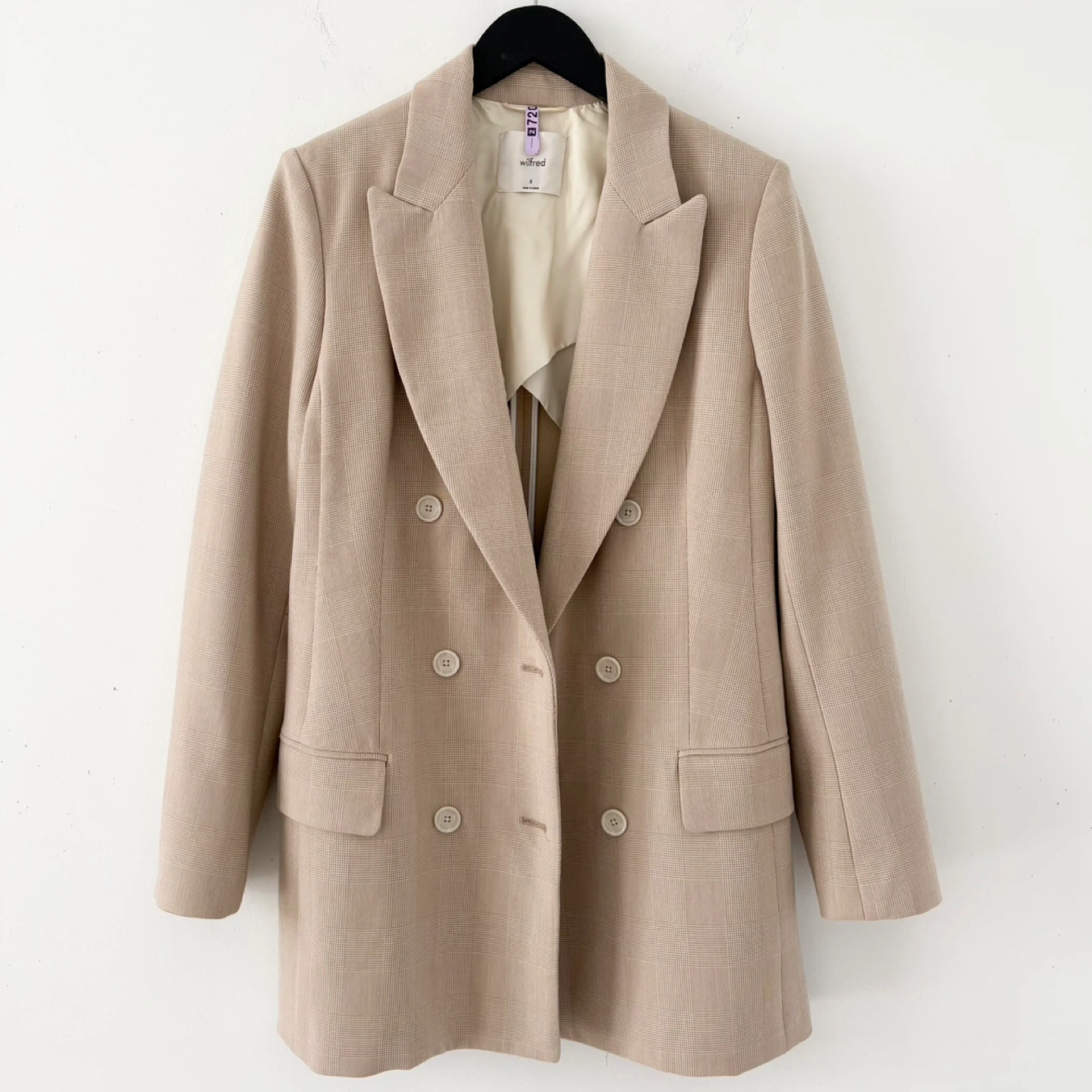 Aritzia Wilfred Double-Breasted Blazer - photo 2