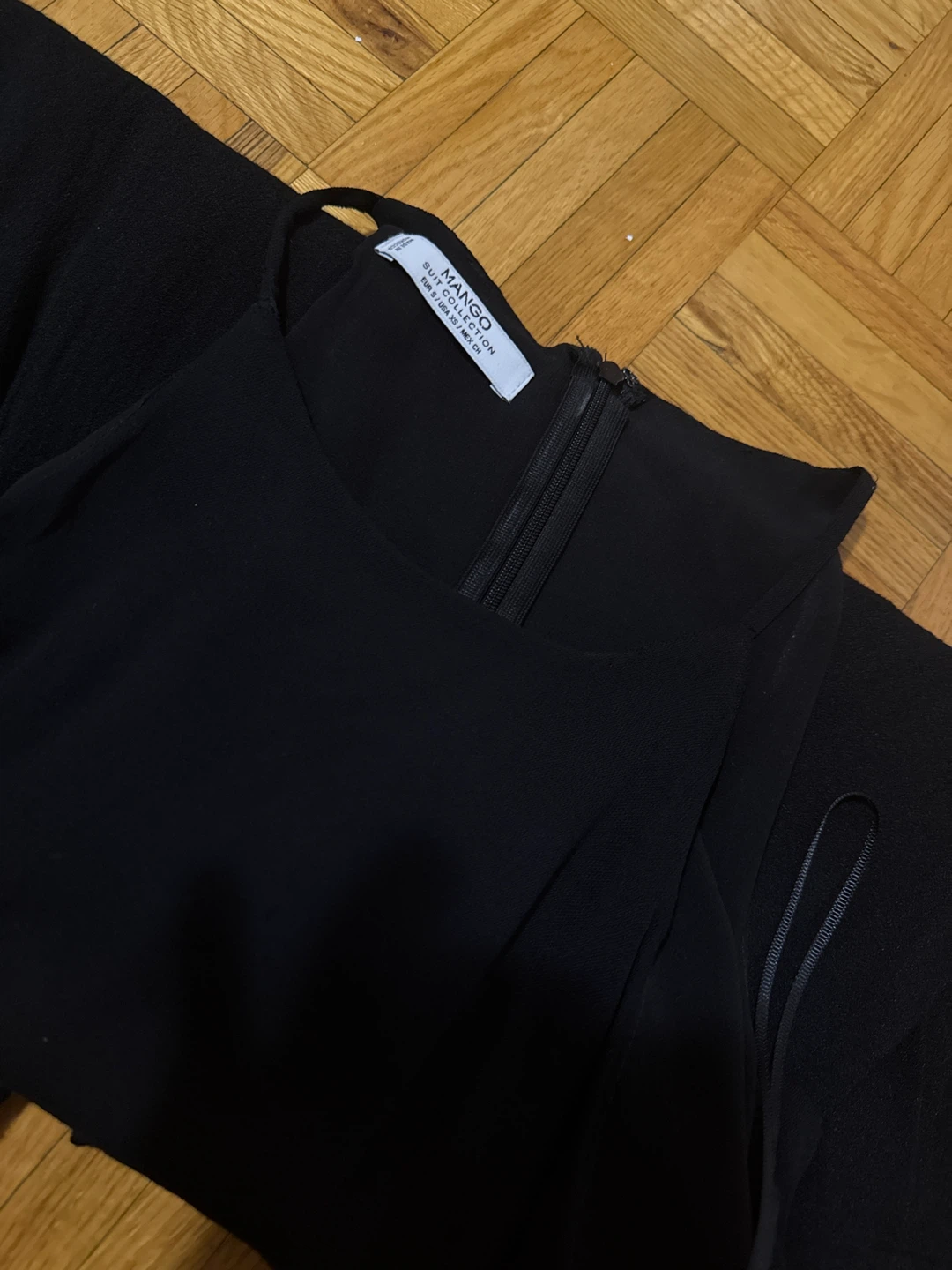 Mango Black Halter Neck Romper - photo 2