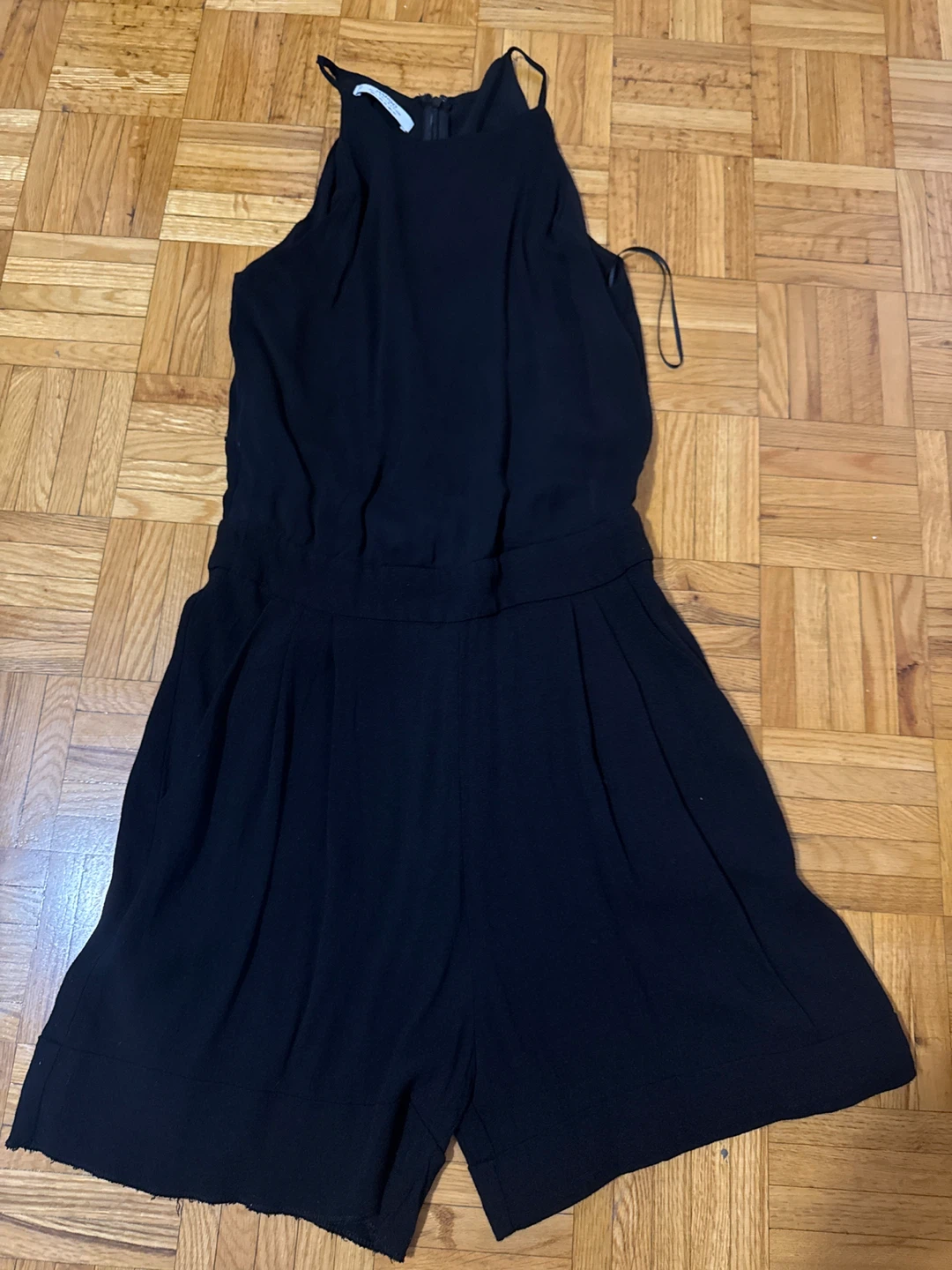 Mango Black Halter Neck Romper