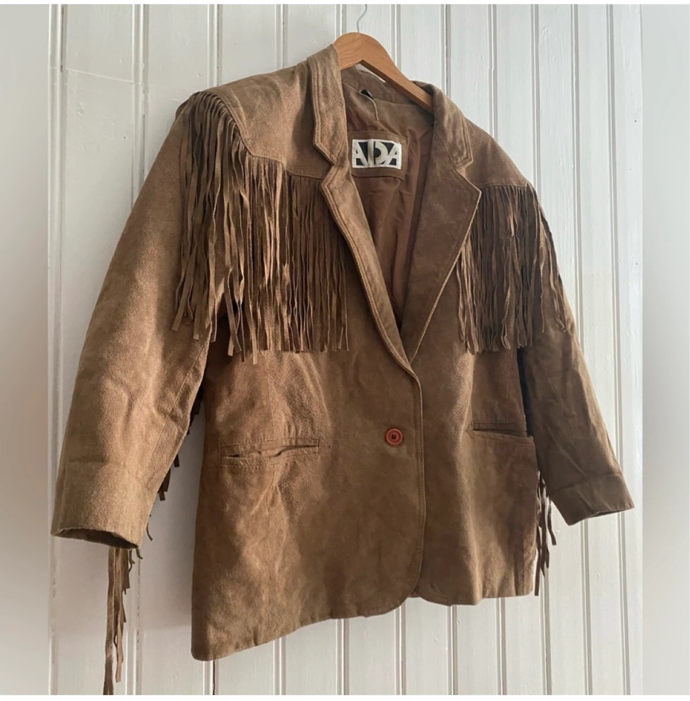 ADA Suede Fringe Blazer - photo 2
