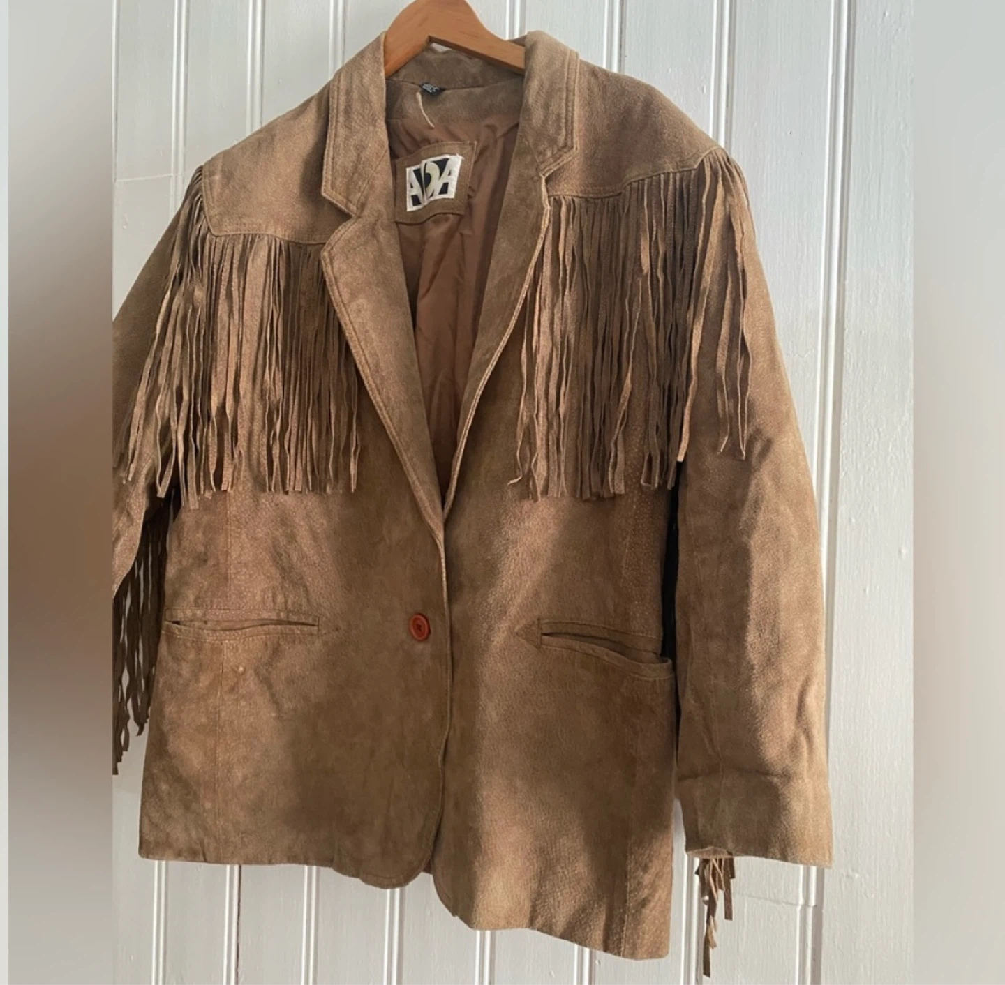 ADA Suede Fringe Blazer - photo 3