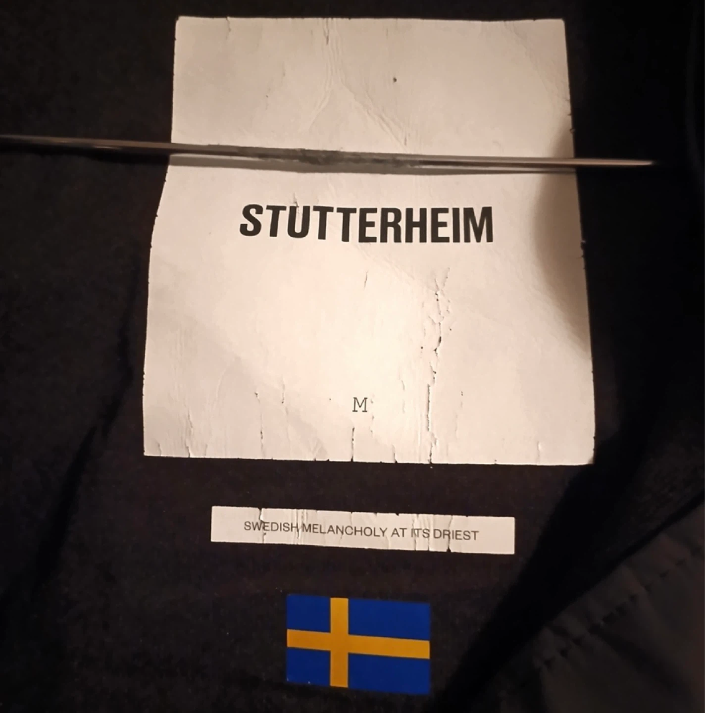 Stutterheim Black Raincoat Size M - photo 4