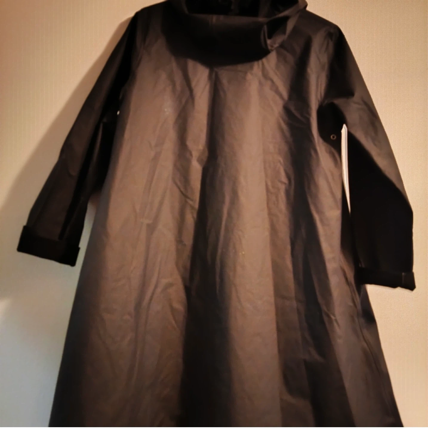 Stutterheim Black Raincoat Size M - photo 3