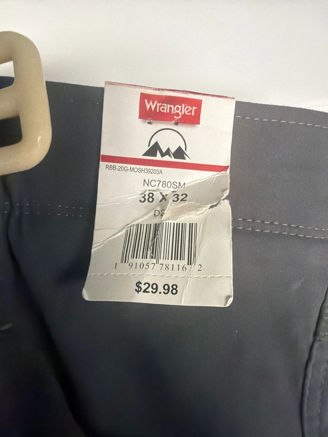 Wrangler Men's NC780SM Cargo Pants Size 38x32 - photo 2