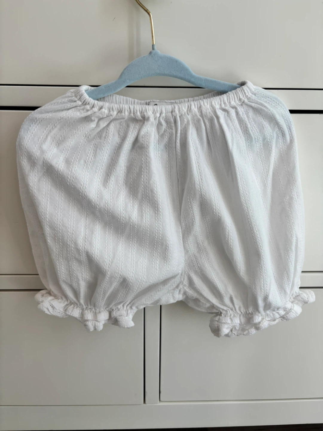 Baby Girl 18M White Organza Dress & Bloomer Set (베네베네 돌잔치 드레스) - photo 2