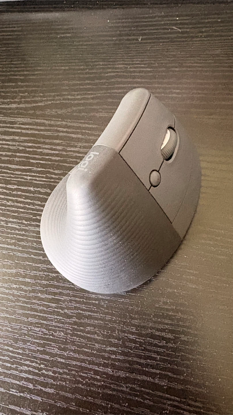 Logitech Lift Vertical Ergonomic Mouse with Logi Bolt Receiver