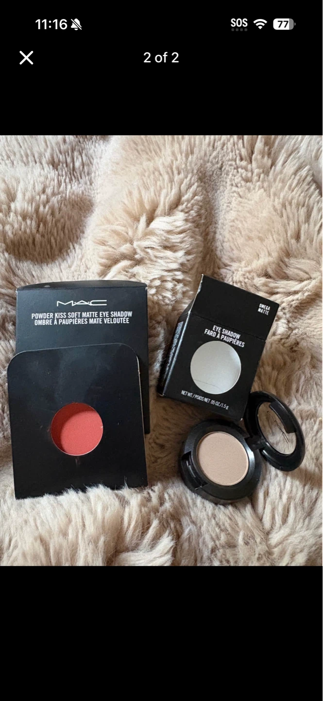 MAC Powder Kiss Soft Matte Eye Shadow & Eye Shadow Duo - photo 2