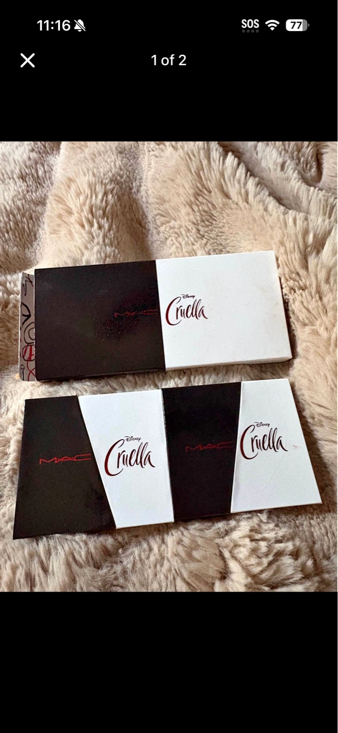 MAC x Disney Cruella Eyeshadow Palette
