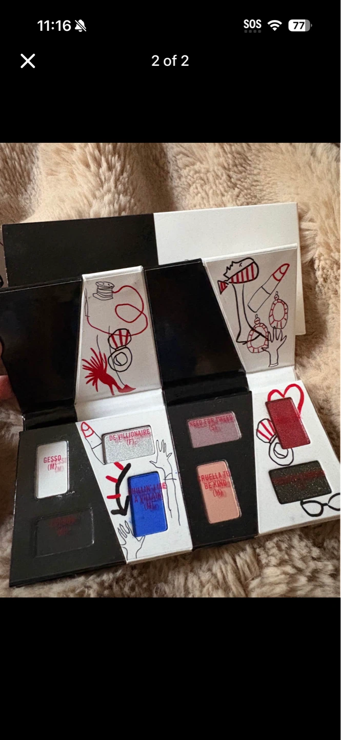 MAC x Disney Cruella Eyeshadow Palette - photo 2