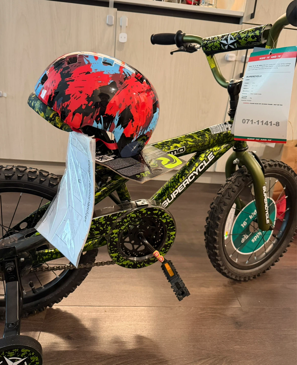 Supercycle Camo Kids' 16" Bike
