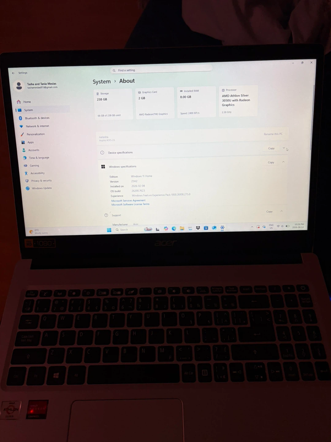 Acer Aspire 3 Laptop