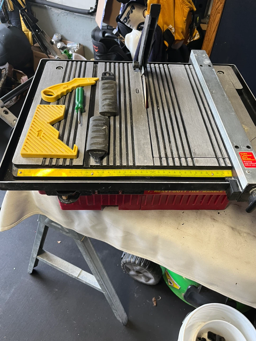 7" Heavy-Duty Tile / Marble Saw - photo 4