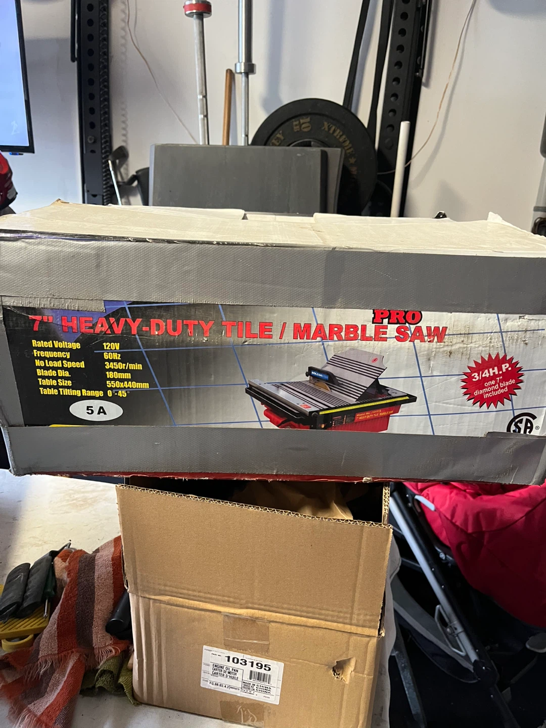 7" Heavy-Duty Tile / Marble Saw - photo 3