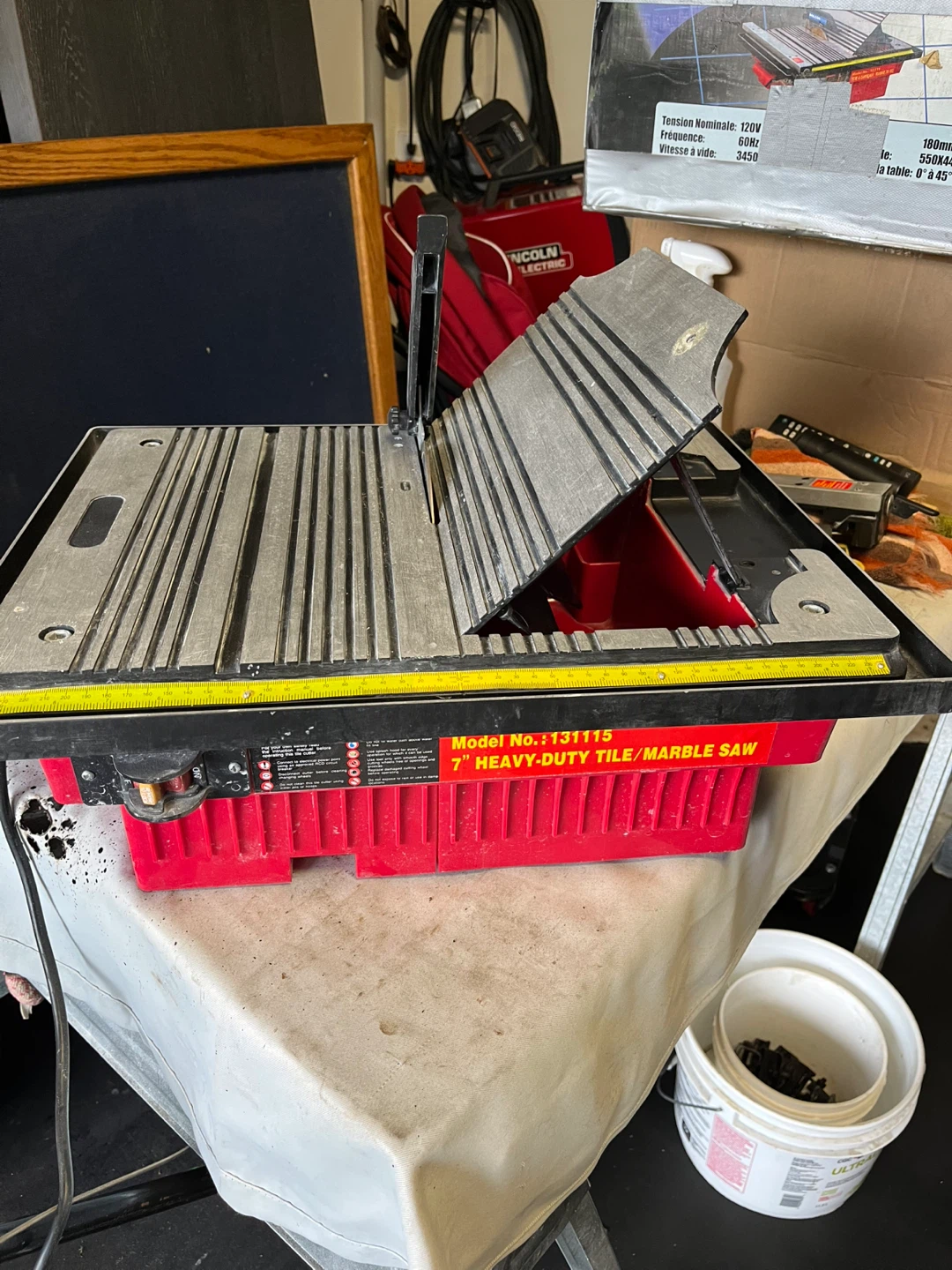 7" Heavy-Duty Tile / Marble Saw - photo 2