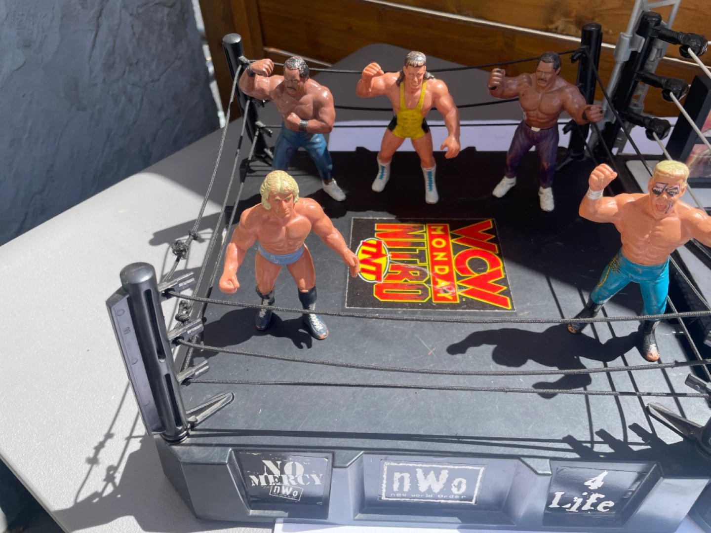 Wrestling rings and wrestlers - photo 2