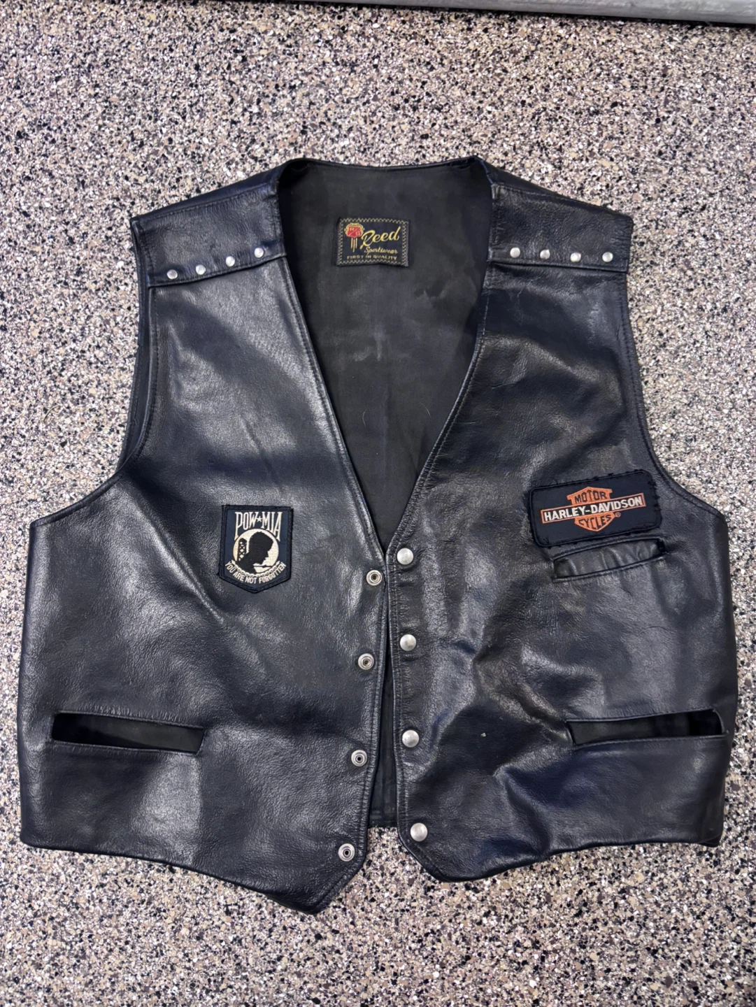 Harley-Davidson Leather Vest - photo 3