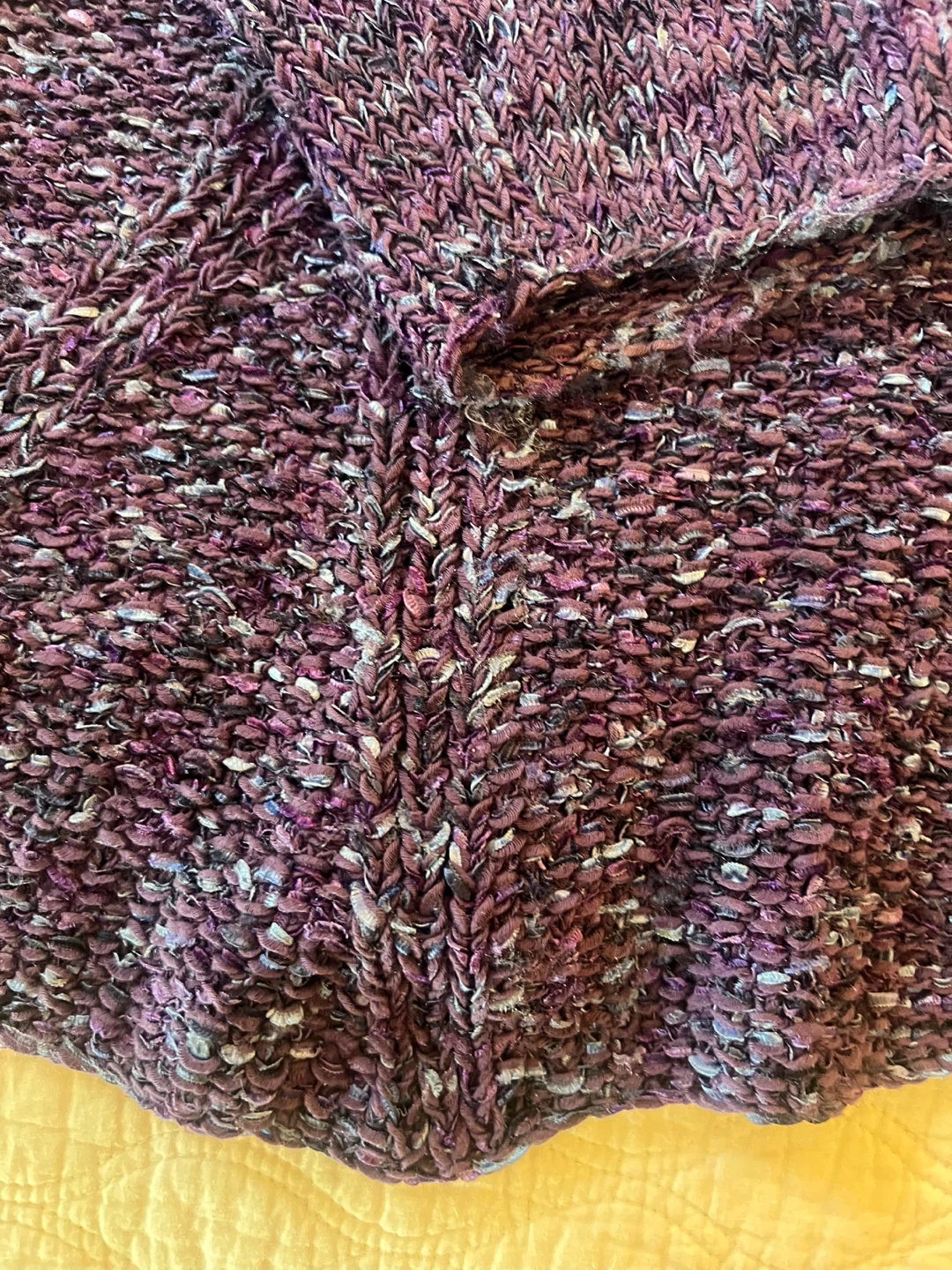Tika Purple Knit Cardigan - photo 4