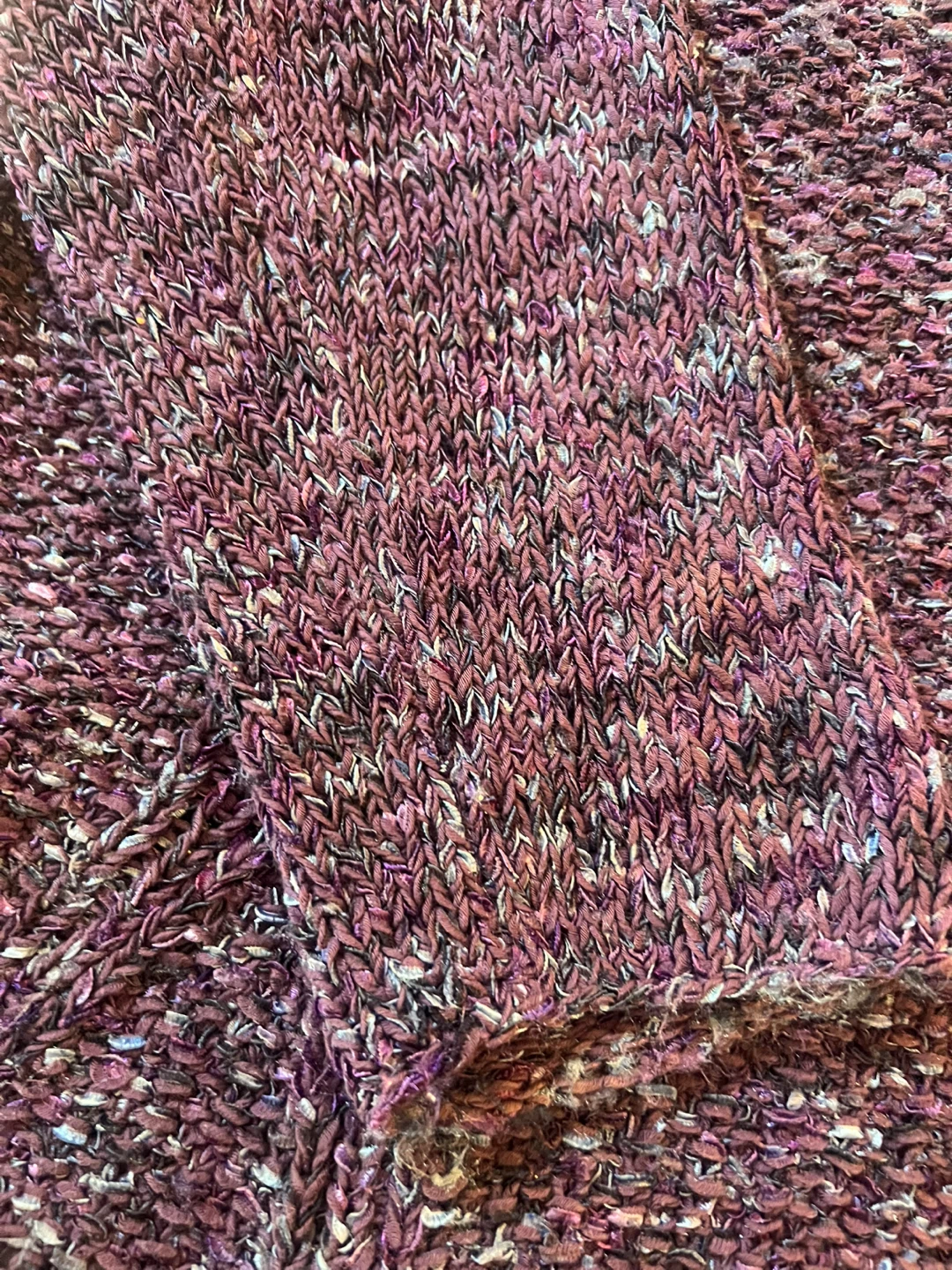 Tika Purple Knit Cardigan - photo 3