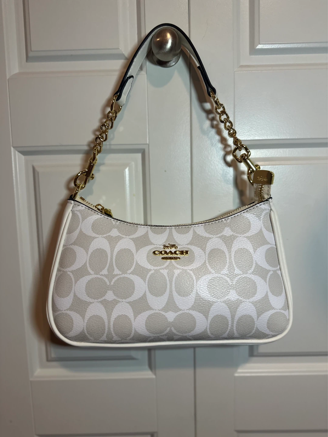 Coach Monogram Shoulder Bag