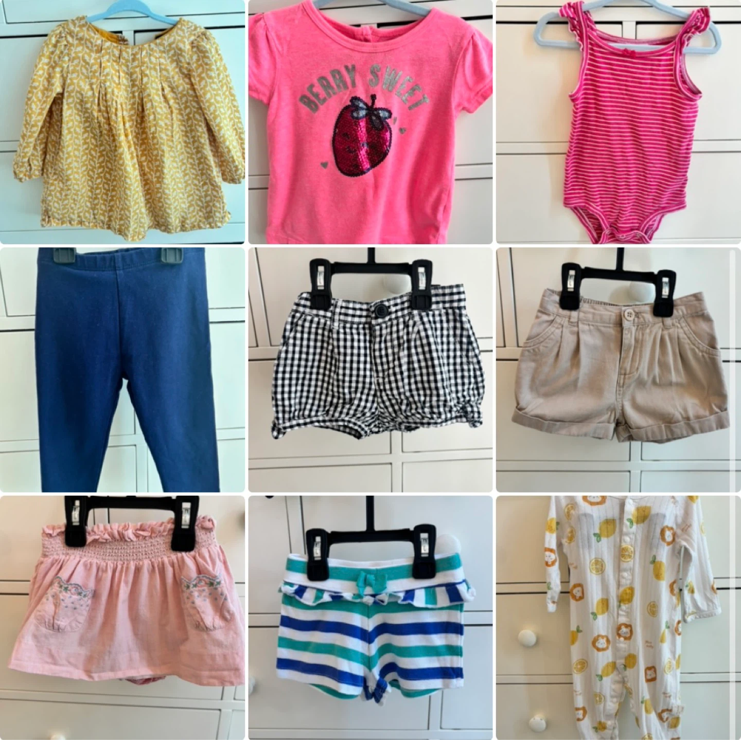 Baby Girl 12-18M Clothes Bundle! (18 items)