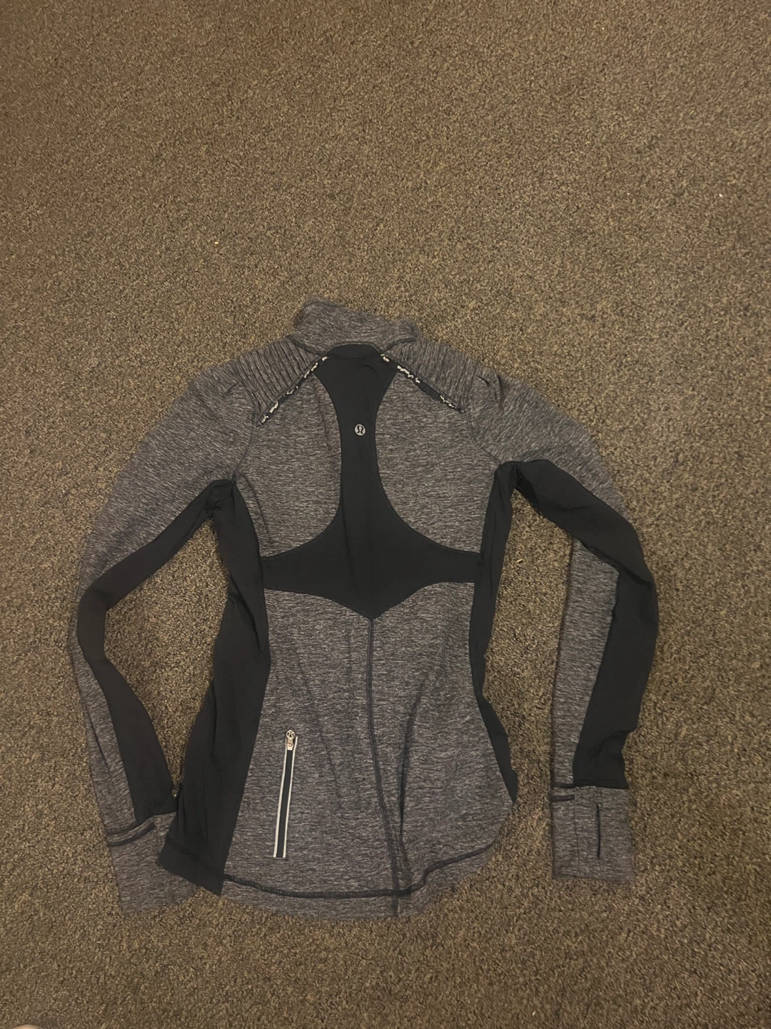 Lululemon Grey Athletic Zip-Up Jacket - photo 2