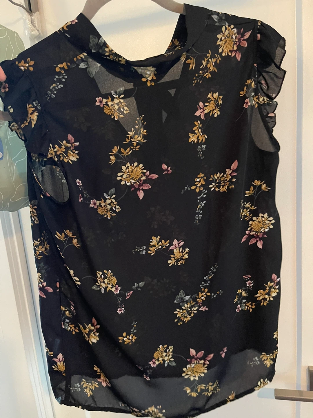 Blousology Floral Print Top - photo 3