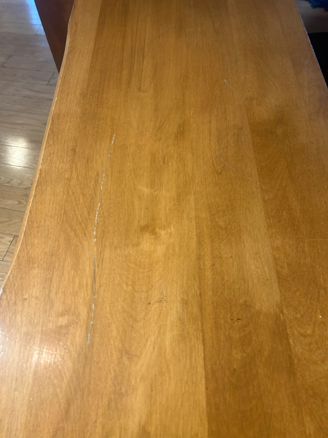 Wooden writing desk - photo 3