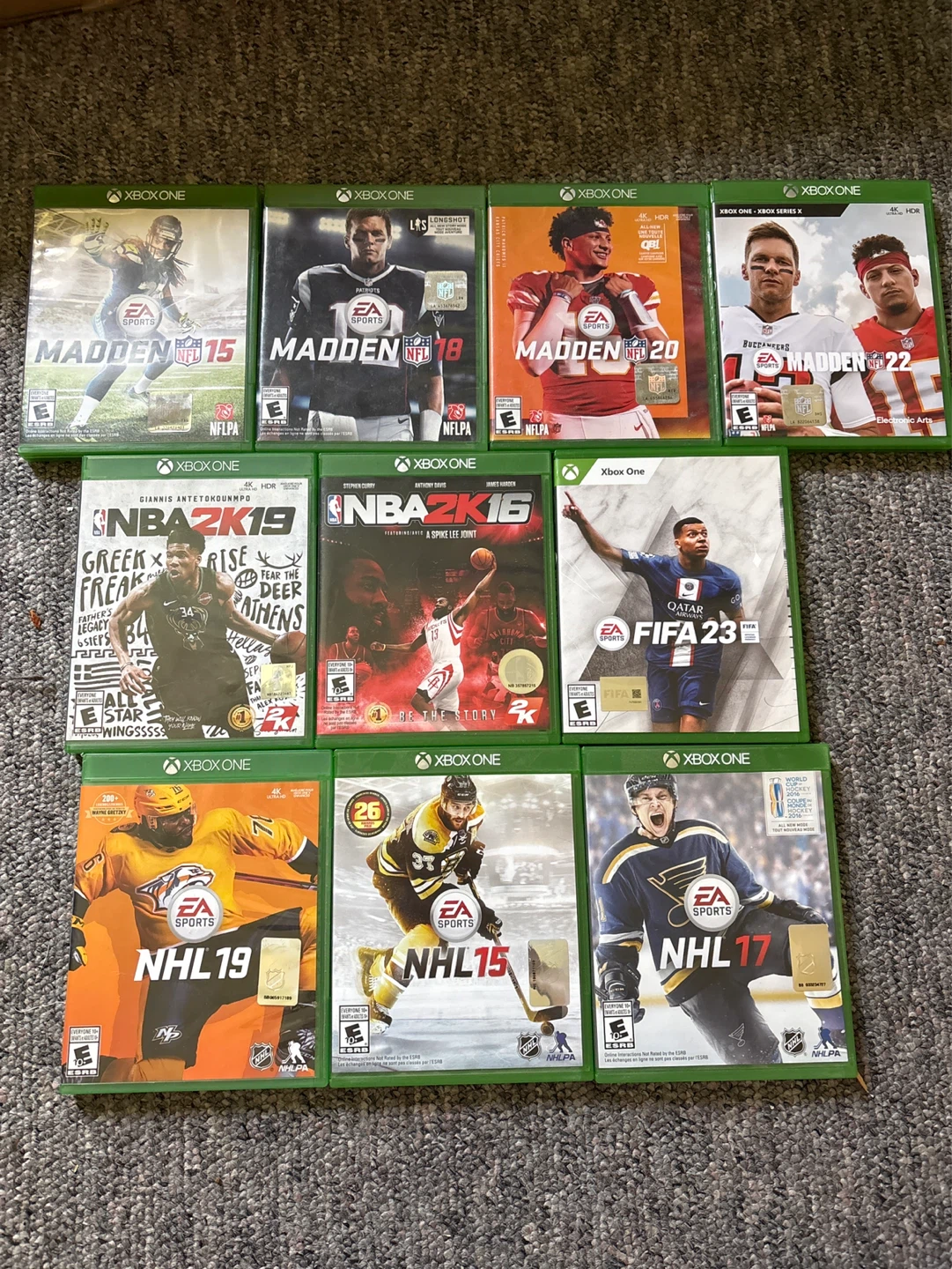Xbox One Sports Game Bundle