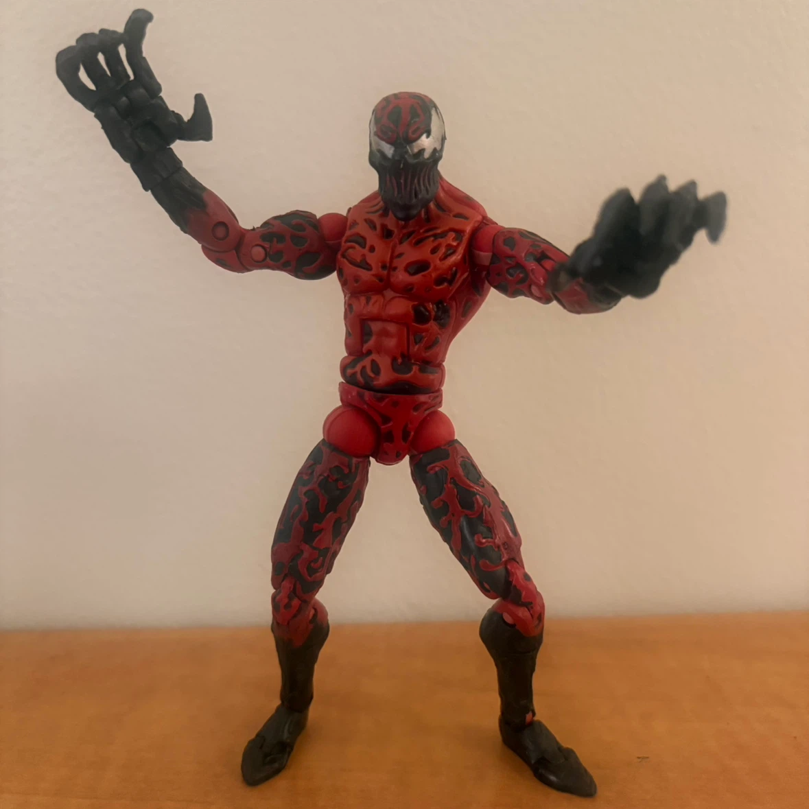 Carnage 6" Action Figure Spider Man Marvel Legends 2003 Toy Biz - photo 2