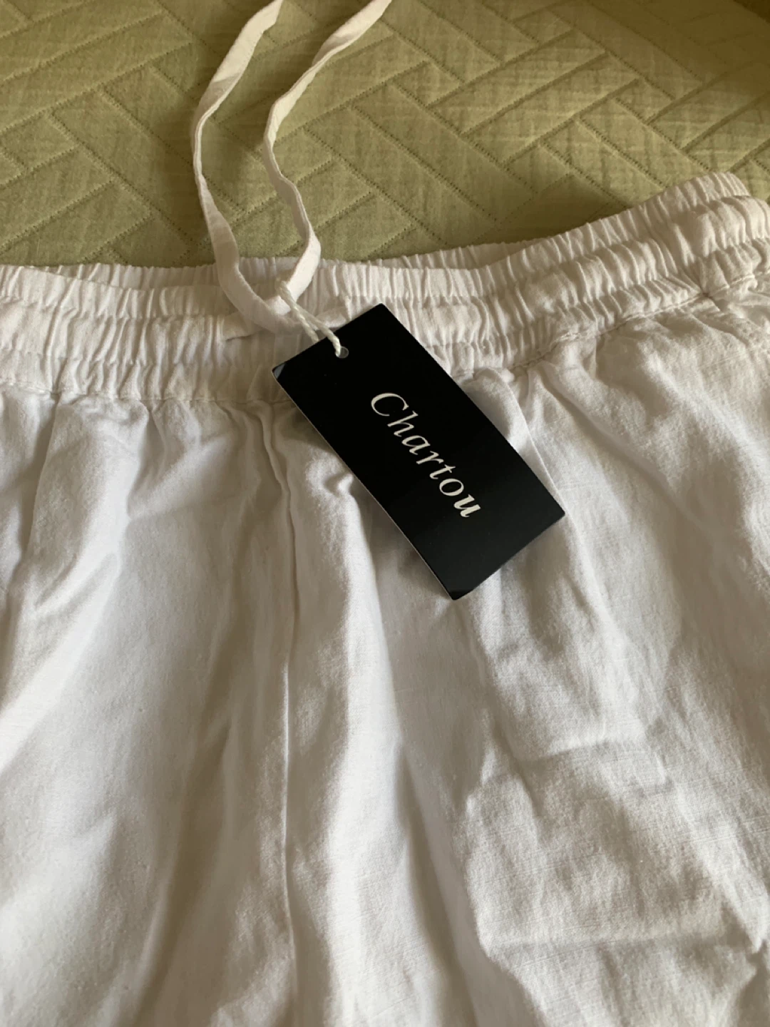 Chartou Collection White Wide Leg Pants - photo 2
