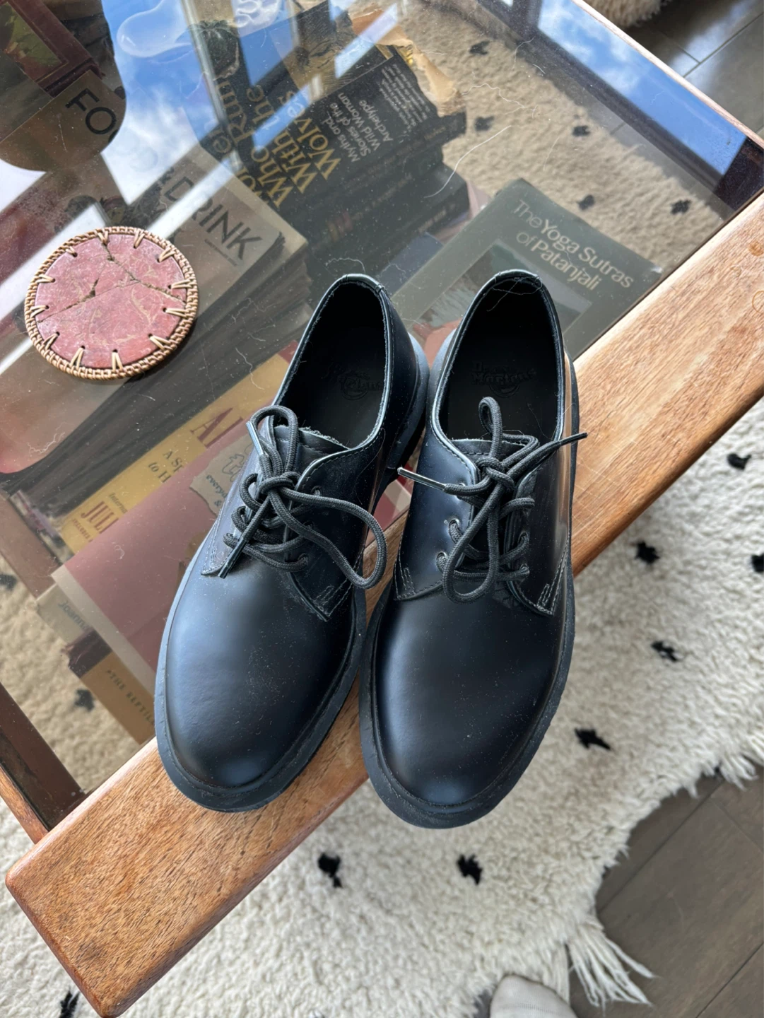 Dr. Martens Black Leather Oxford Shoes