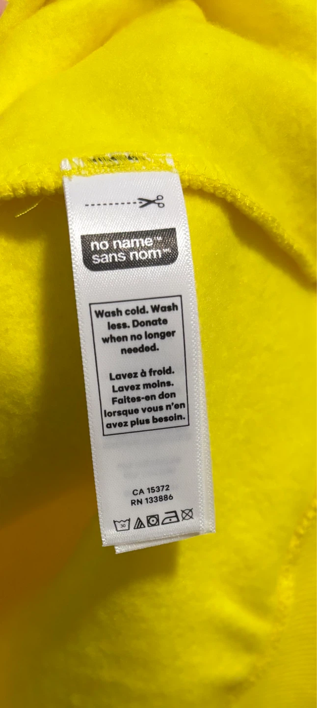 no name sweatshirt for sweating VIRAL YELLOW CANADA EXCLUSIVE ! - photo 5
