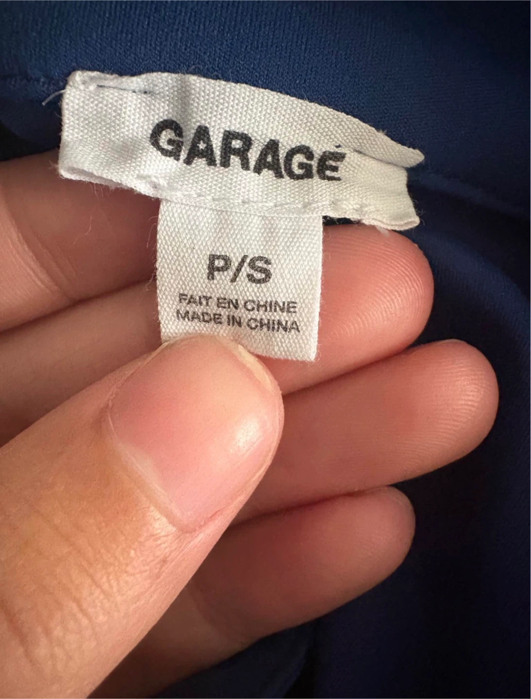 Garage Blue Polo Shirt - photo 4