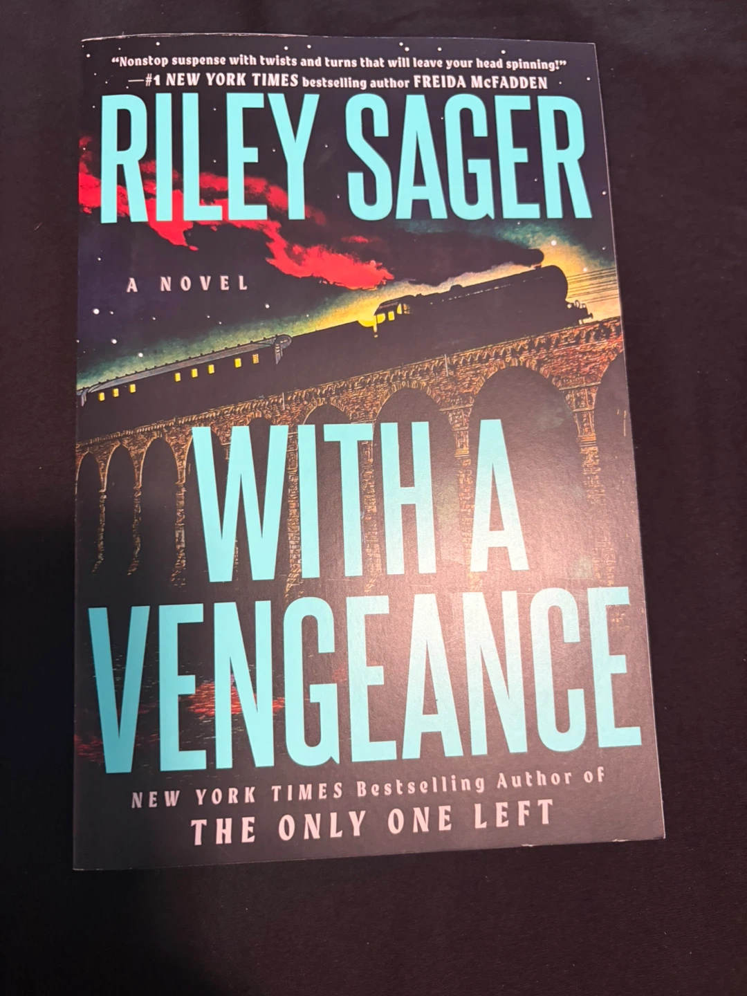 Brand New Riley Sager "With a Vengeance" Novel