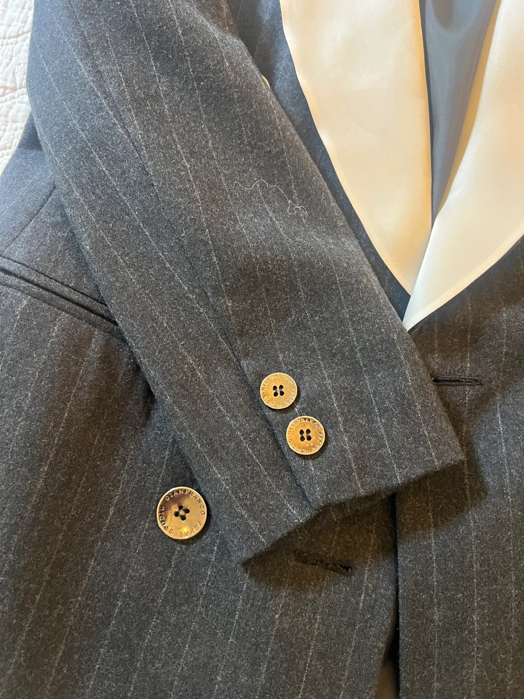 Gianfranco Ferre Studio Pinstripe Blazer - photo 3