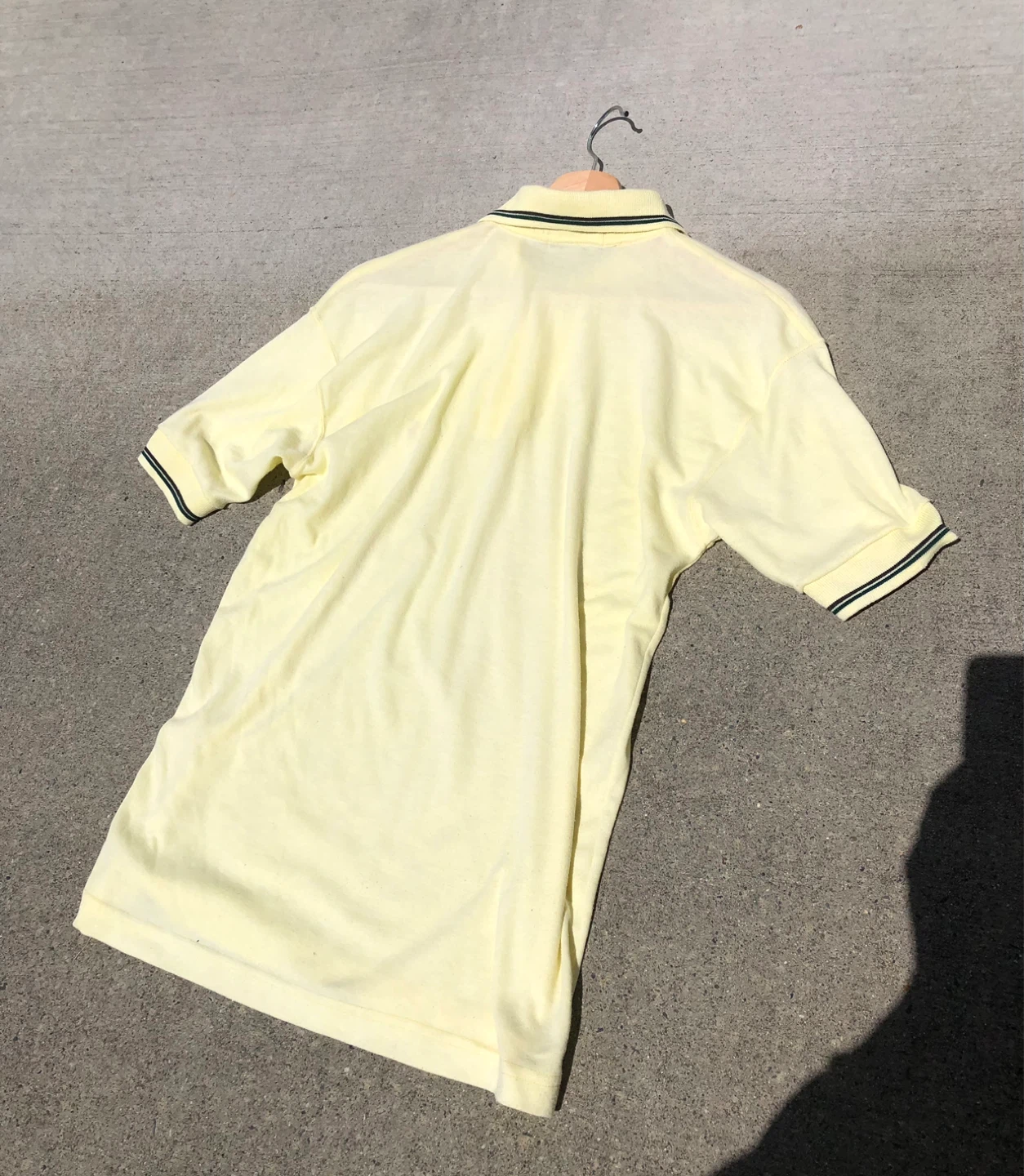 Vintage Polo Ralph Lauren Men's Yellow Polo Shirt [Size L] - photo 4