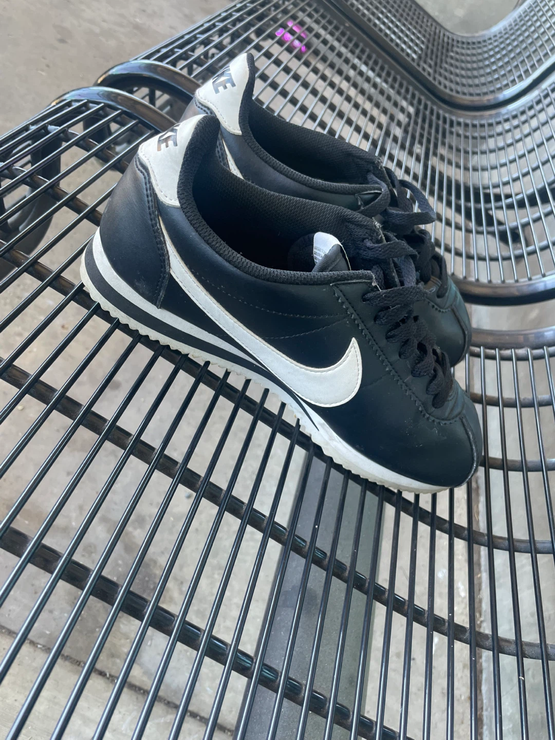 Nike Cortez  Sneakers Black/White - photo 2