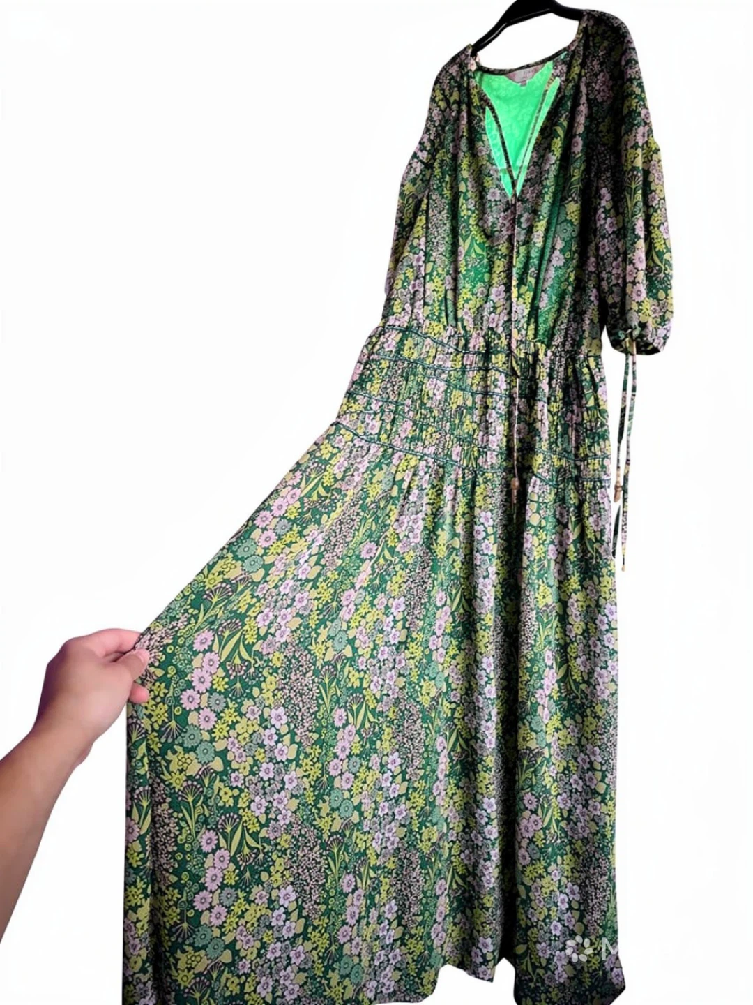 Ted Baker Floral Maxi Dress Size 1 (UK)