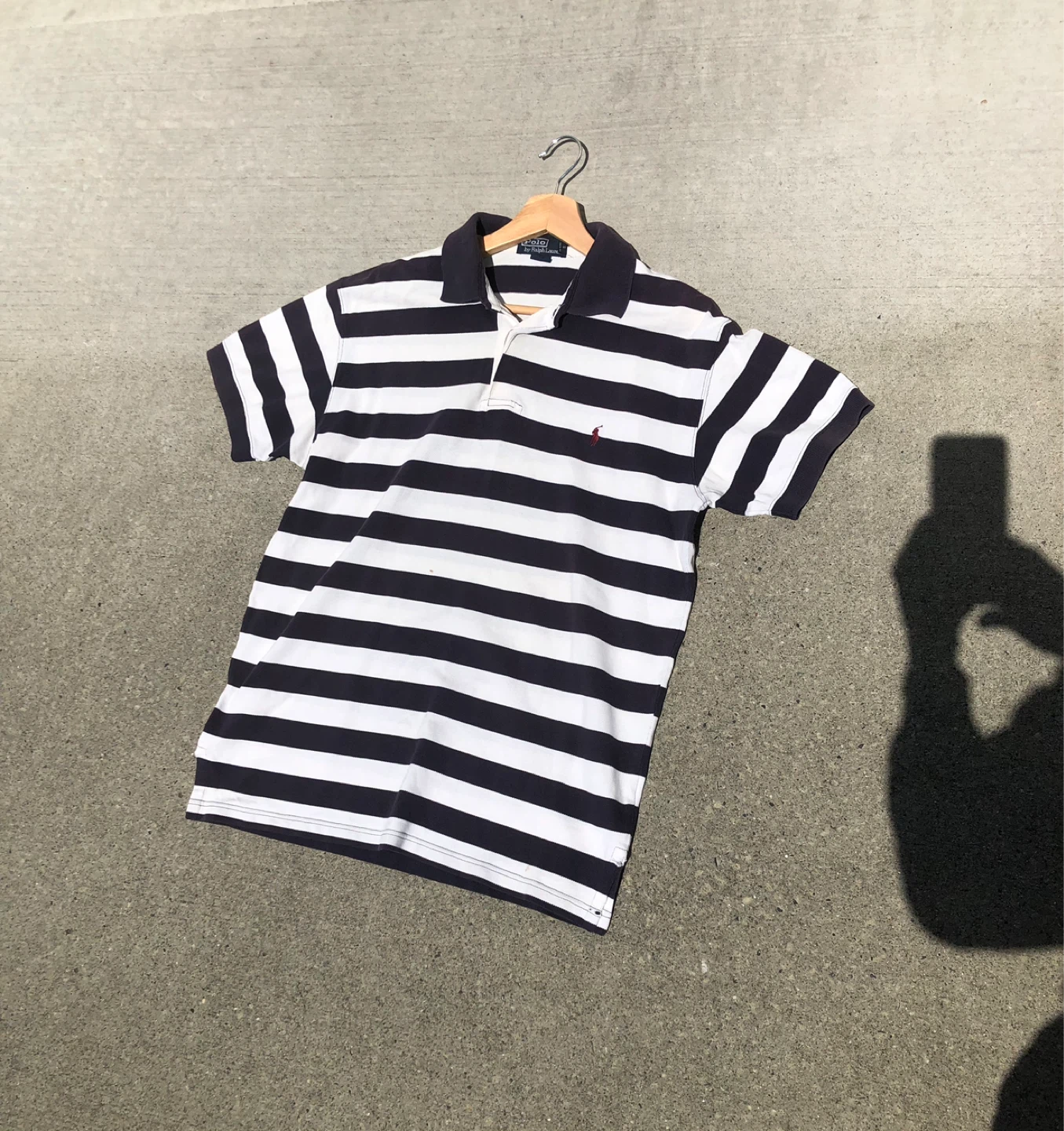 Polo by Ralph Lauren Striped Rugby Shirt [Medium]