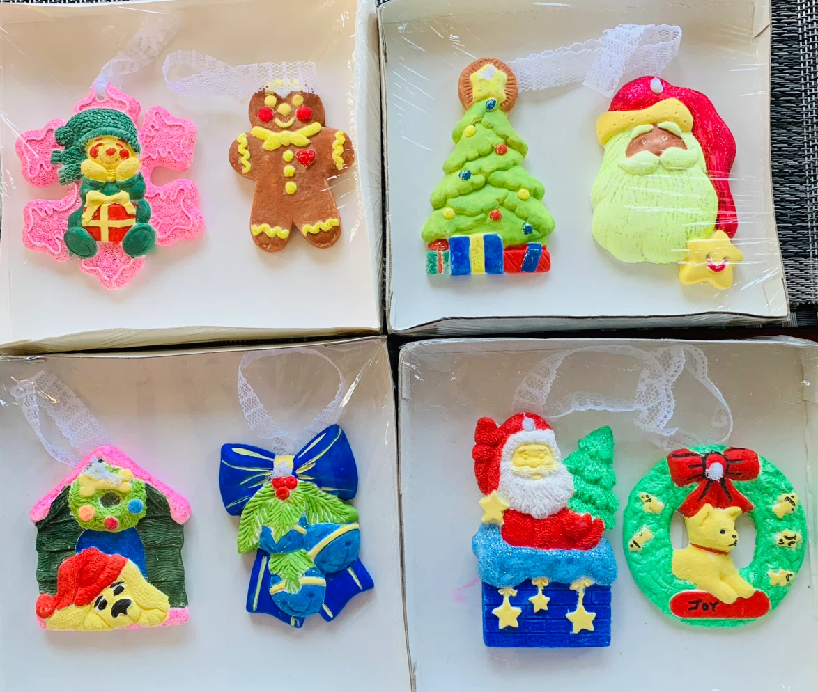 NEW Christmas Ornaments hand-painted w/ FREE gift - photo 2