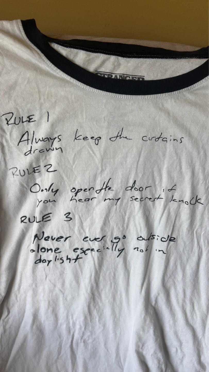 ⚽ Stranger Things T-Shirt - White XXL - photo 2
