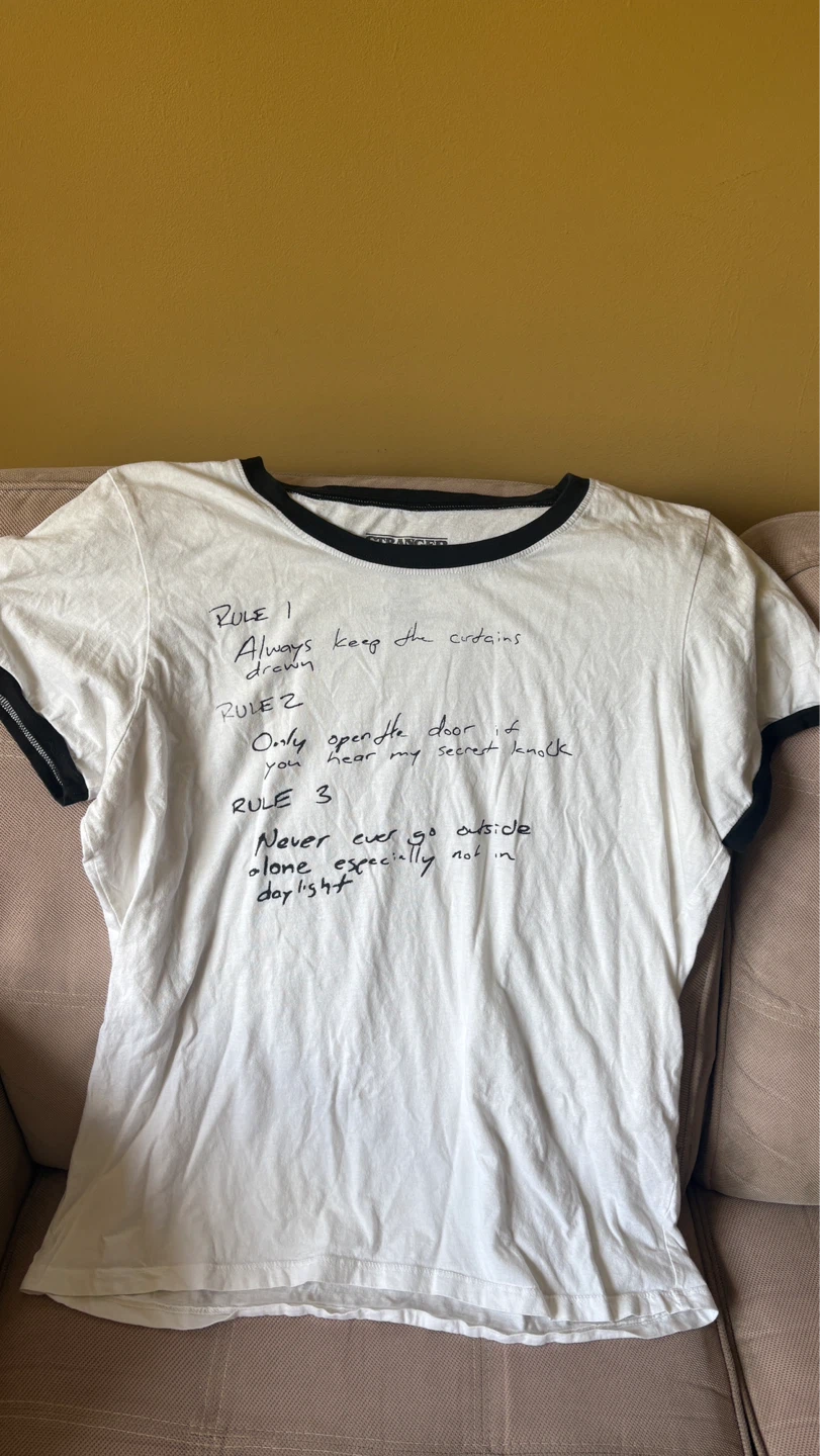 ⚽ Stranger Things T-Shirt - White XXL
